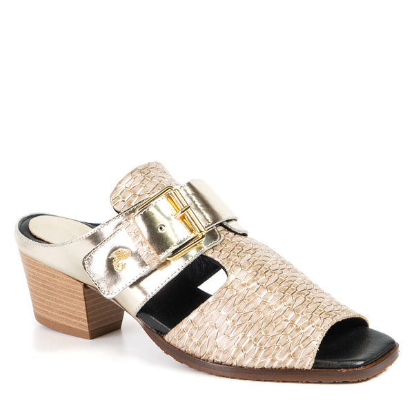 GABRIELLA gold sandal