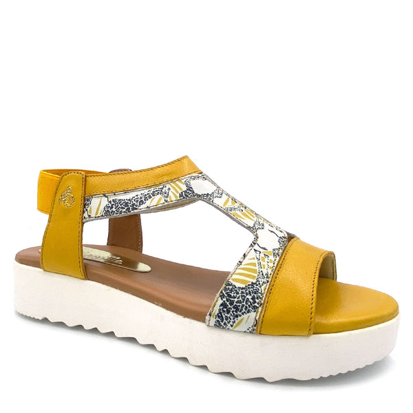 Yellow sandal 1322