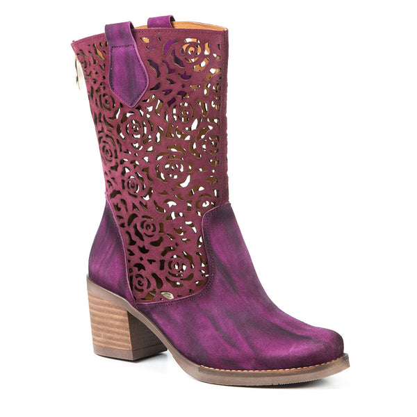 Botte western mauve 1303