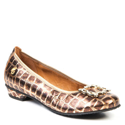 KAREN ballerine chic métallique 1,5 cm