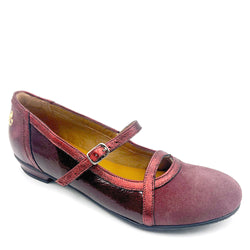 Mary-Jane bourgogne 2390