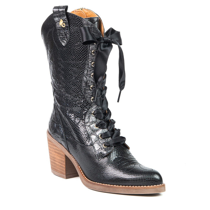 JULIETTE botte western noire