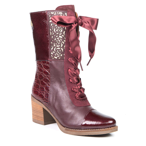 VALERIE botte western bourgogne
