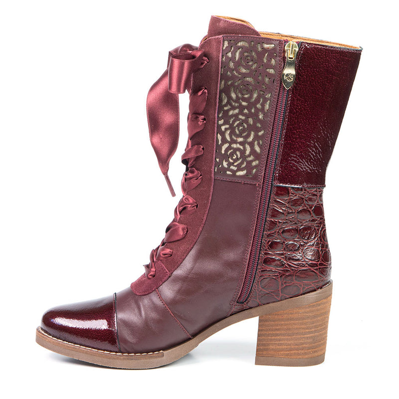 VALERIE botte western bourgogne