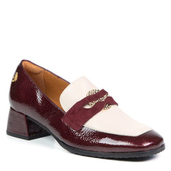 PENNY loafer à talon bourgogne