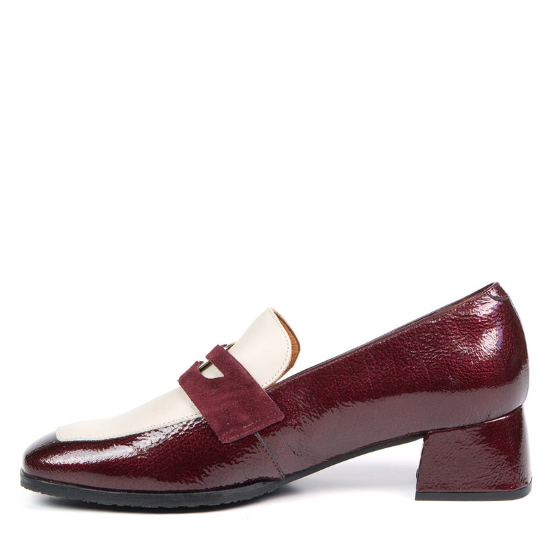 PENNY loafer à talon bourgogne