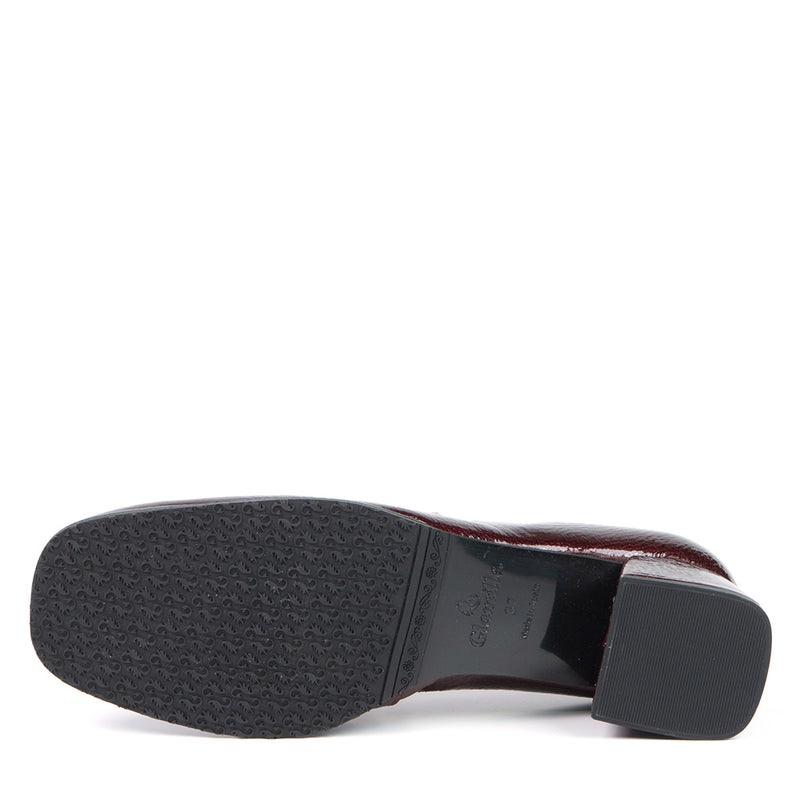 PENNY loafer à talon bourgogne