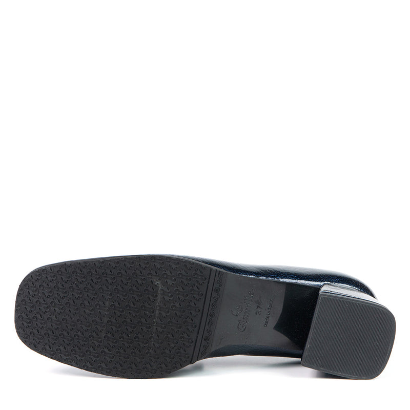 PENNY loafer à talon bleu