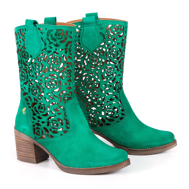 SHANIA Emerald western boot 