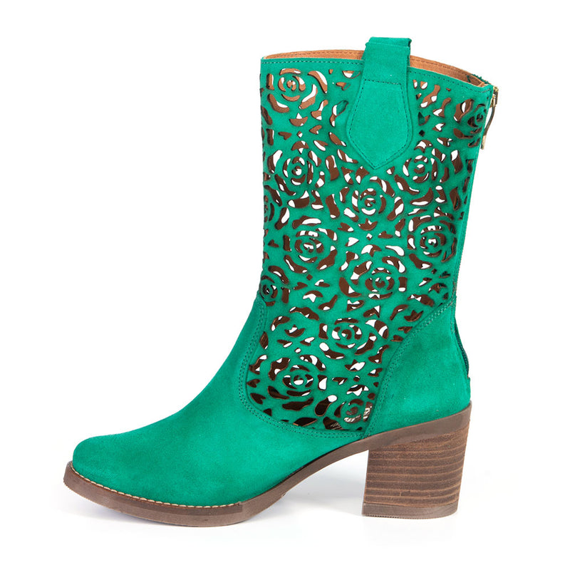 SHANIA Emerald western boot 