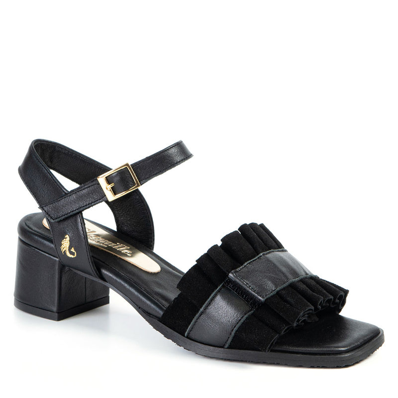 Black sandal 1754