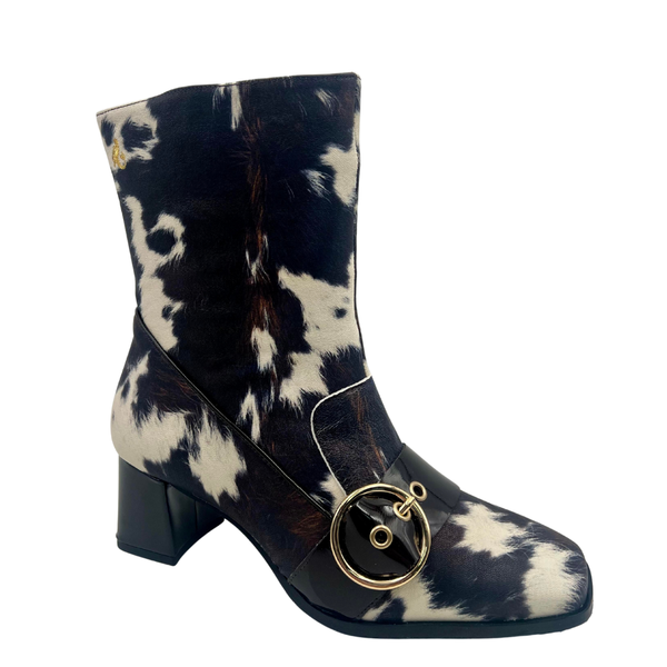 ELIZABETH bottillon imprimé animalier 6 cm