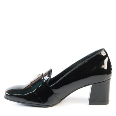 BETH NOIR VERNI 6 cm