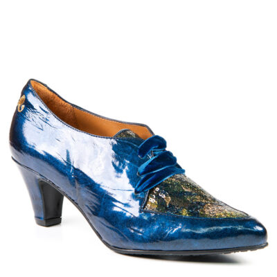 RAFAELA BLEU VERNI 6 CM