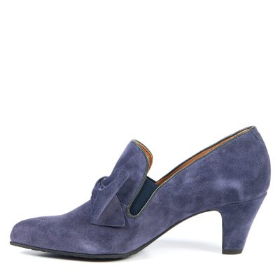 OPRAH SUEDE BLEU 6,5 cm