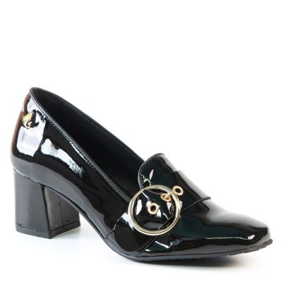 BETH NOIR VERNI 6 cm