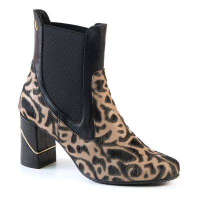 HARPER NOIR ET BEIGE 6 cm